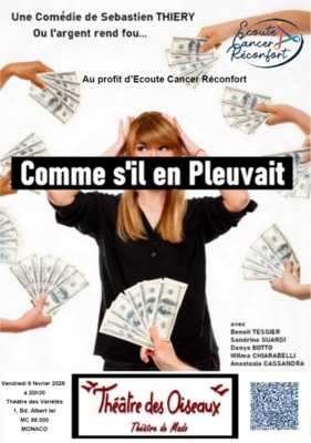 Spectacle théâtre Comme s'il en pleuvait