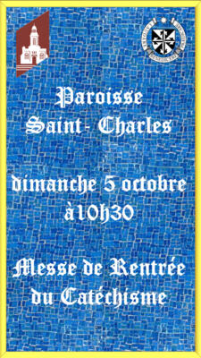 Messe de Rentrée du Catéchisme